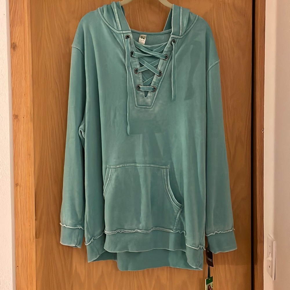 Womens xxl pull over hoodie